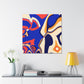 Aqua-Glow - Abstract - Canvas