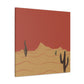 Desert Stage - Vintage Contemporary - Desert - Canvas