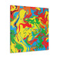 Sharp and Groovy - Canvas - Abstract