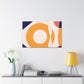 Spiraled Reflections - Midcentury - Canvas