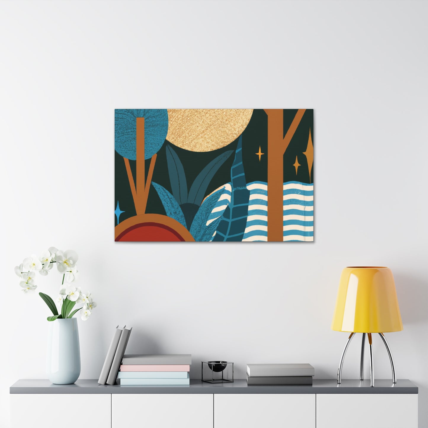 Roadmap to Progress - Midcentury - Canvas