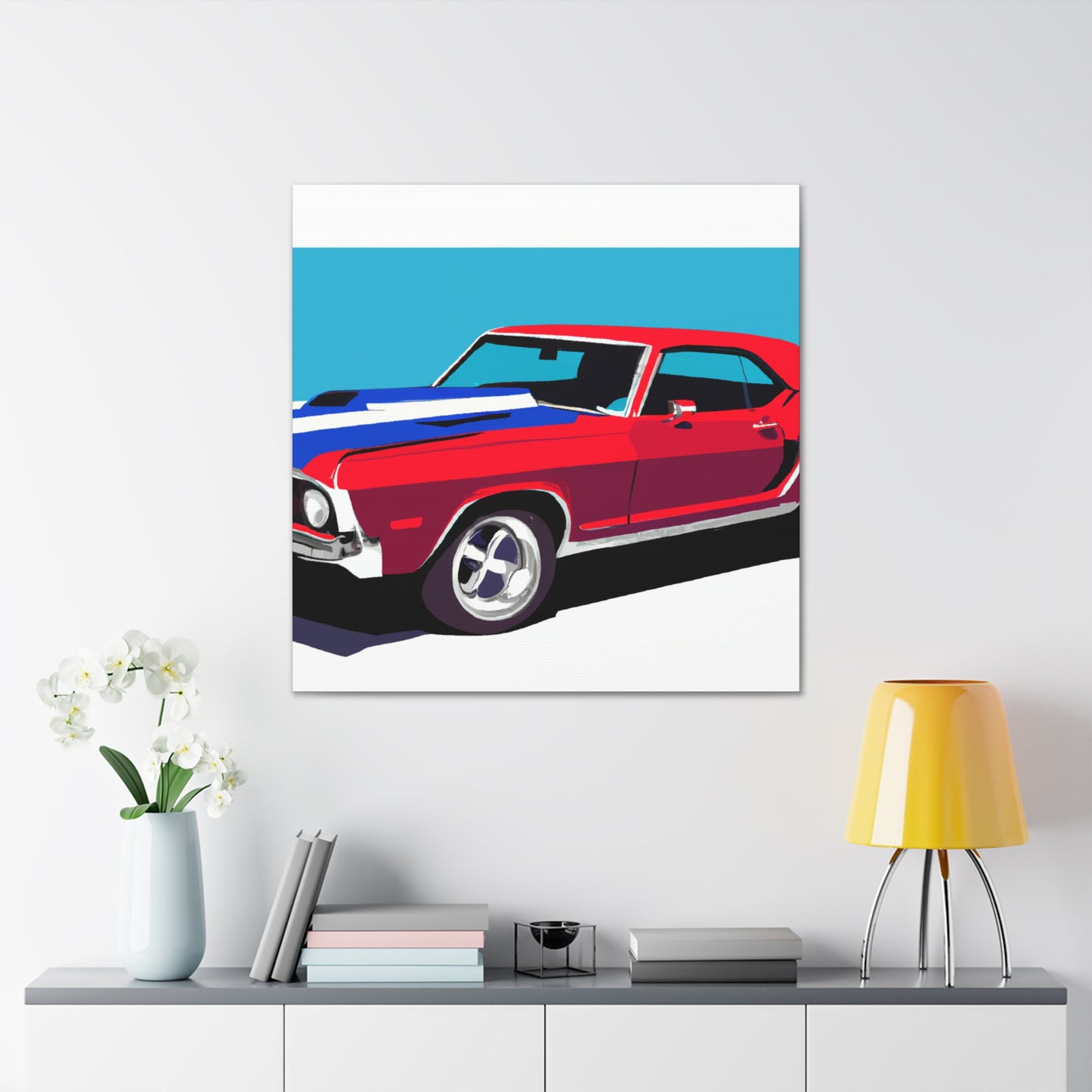Lightning Raider - Automobile - Canvas