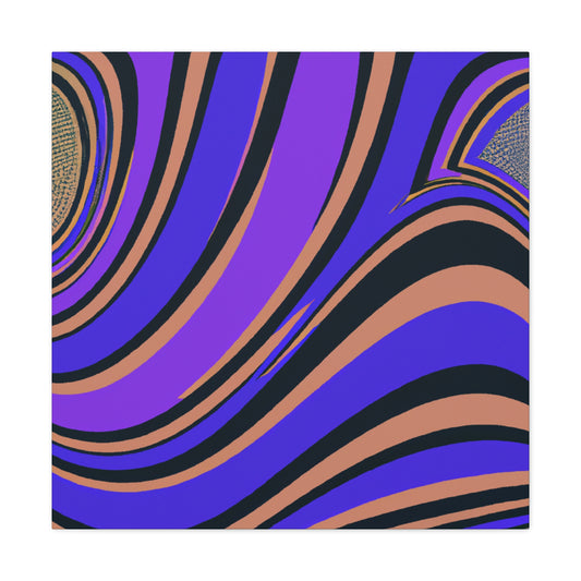 Fluidic Luminescence - Abstract - Canvas
