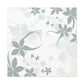 Grey Vine - Floral - Canvas