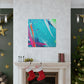 Aqua Lung- Abstract Canvas