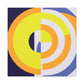 Collision of Color - Midcentury - Canvas