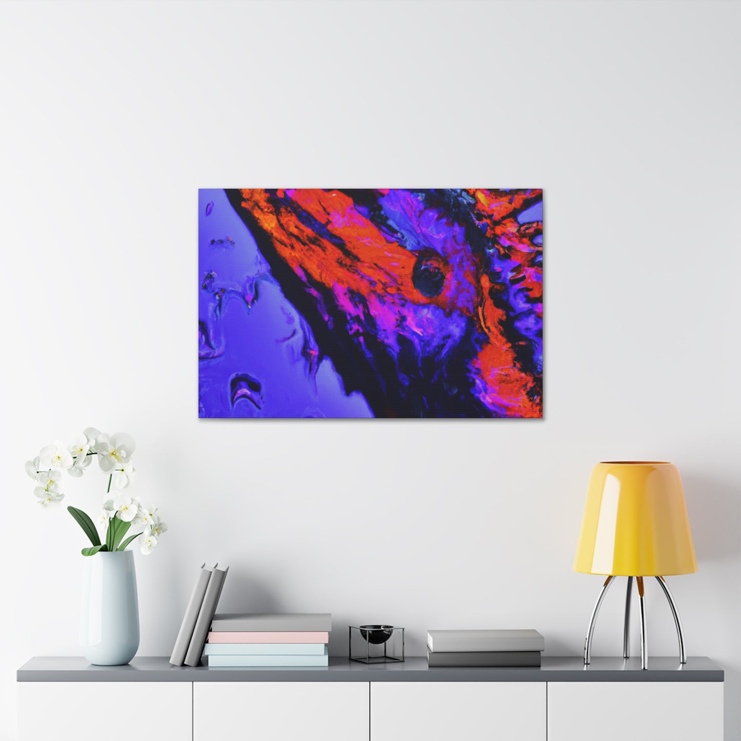 Bottle-tailed Hummingbird. - Canvas - Wildlife