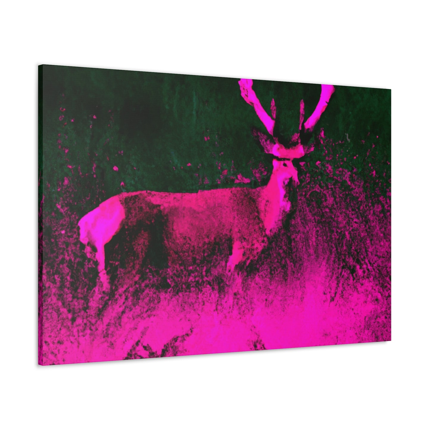 Pink Steer - Canvas - Wildlife