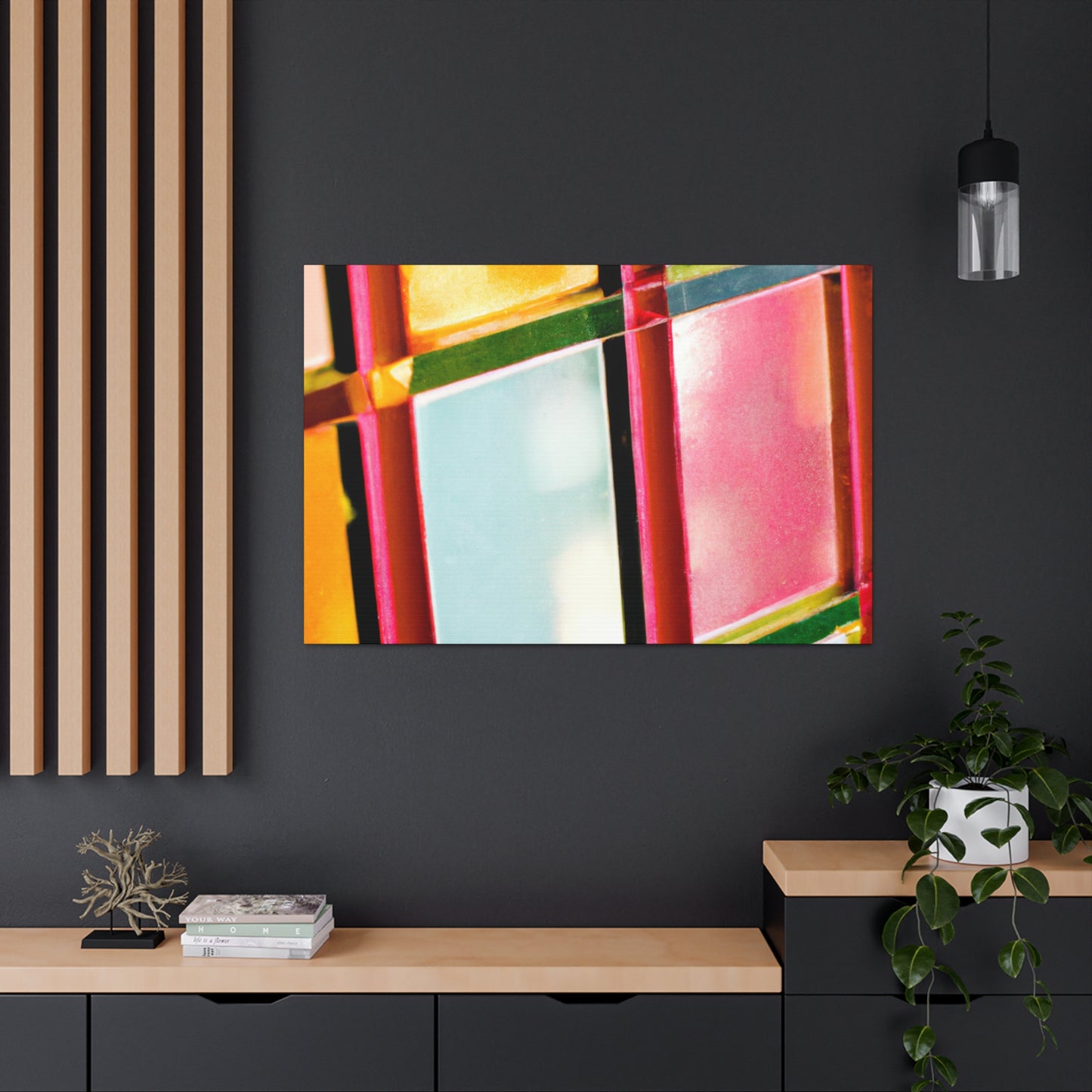 Jeweled- Glass Canvas