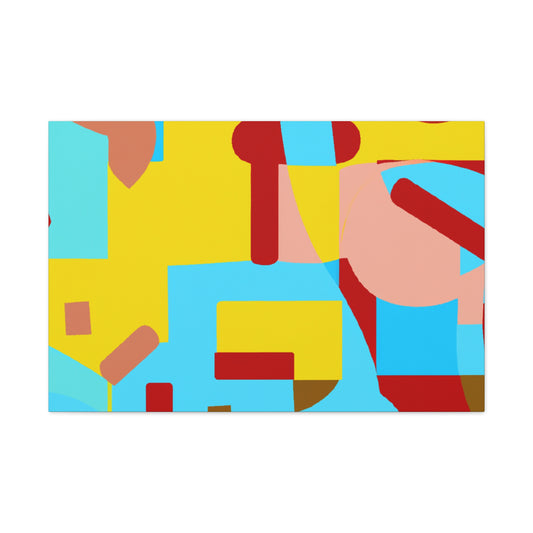 Aquamarine Dream - Abstract - Canvas