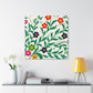 Poiseon - Floral - Canvas