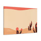 Antique Fusion - Vintage Contemporary - Desert - Canvas