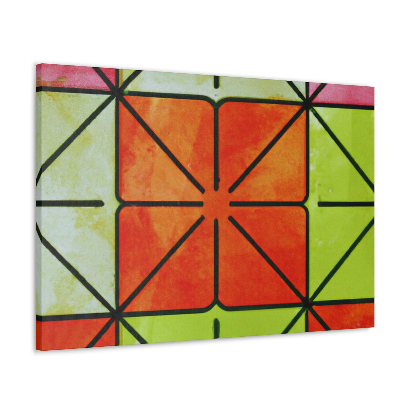 "Wildflower Marathon" - Glass Canvas