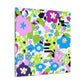 Bloom Bursting Brilliance - Floral Canvas