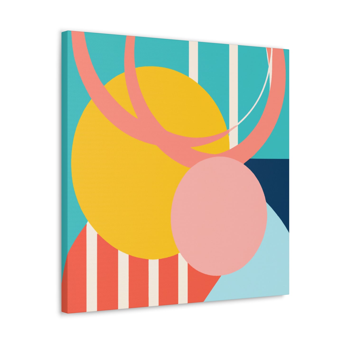The Hallowed Hearth - Midcentury - Canvas