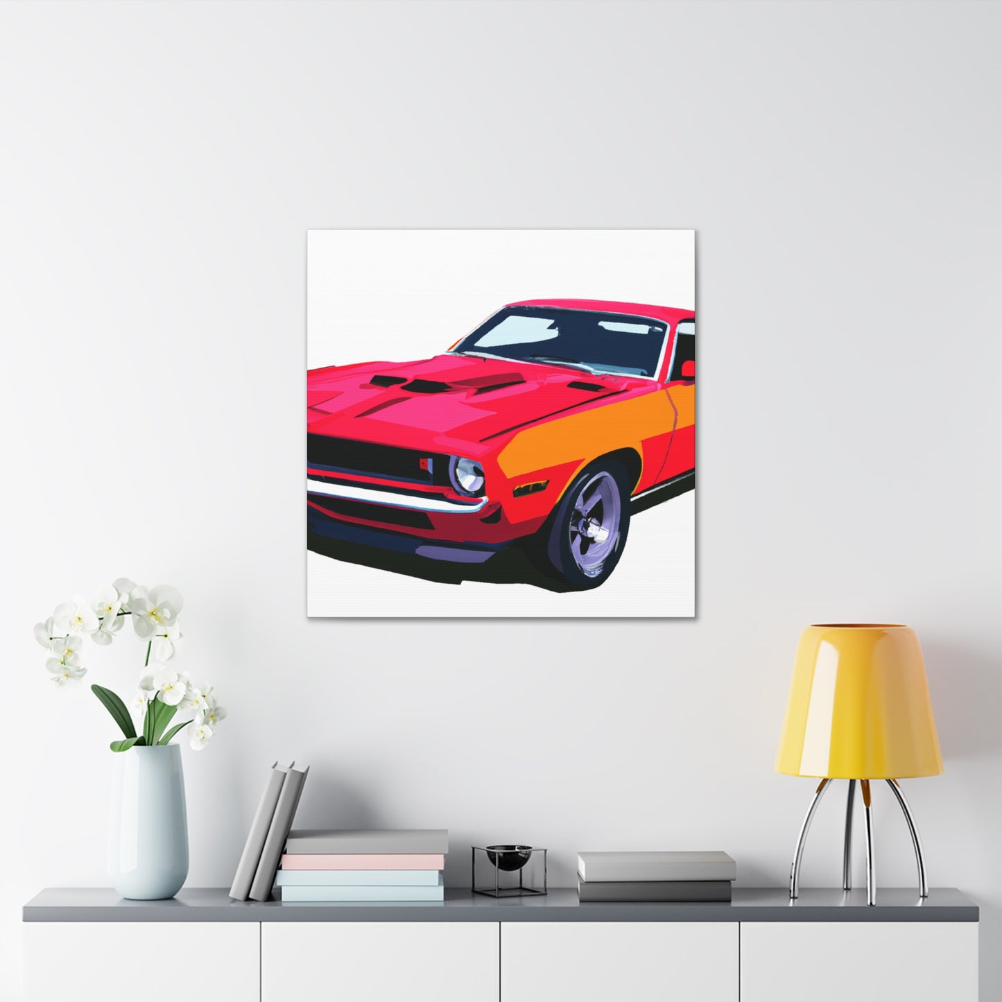Roadrunner '65 - Automobile - Canvas