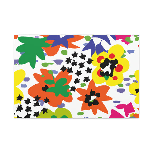 Blossona - Floral - Canvas