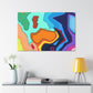 Rainbow Mist - Abstract - Canvas