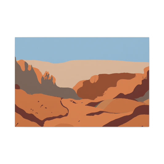 Dusty Paradise - Landscape - Canvas