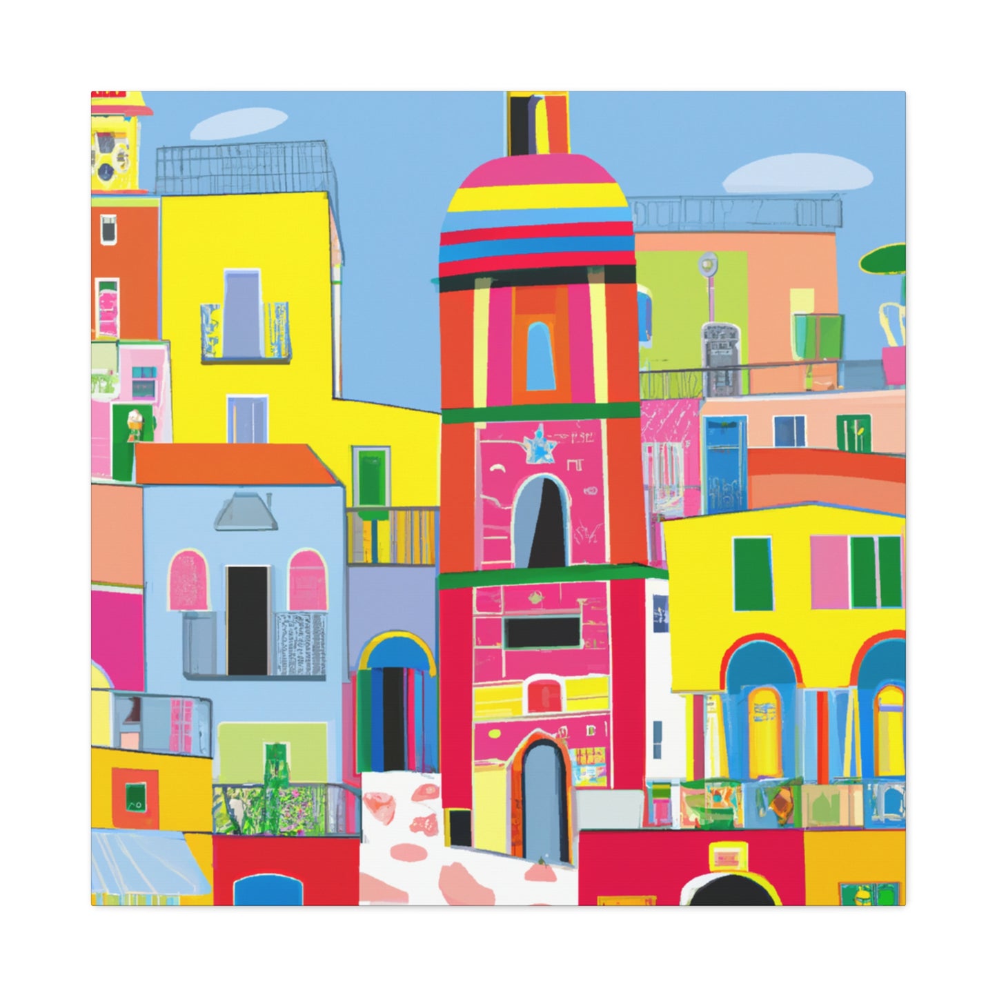 Mohanraj - Italy - Canvas