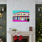 Radiant Rock n Roll Cafe - Canvas - Pop Art