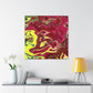 Luminous Aqua - Abstract - Canvas