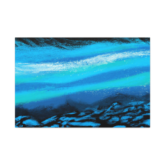 Art Deco Illusion - Vintage Contemporary - Canvas