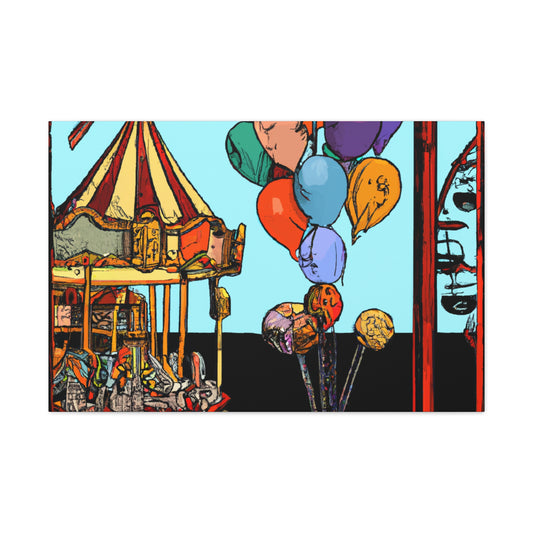 Snicker-Splash Amusement - Canvas