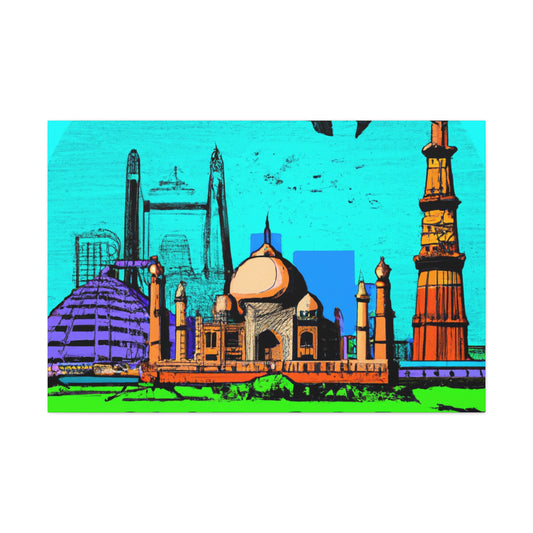 Uttarpradesh Palace - Destination India - Canvas