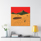 Candied Sand - Vintage Contemporary - Desert - Canvas