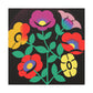 Frenzy Mammoth - Floral Canvas
