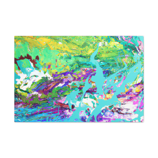 Vibrant Splendor - Abstract Canvas