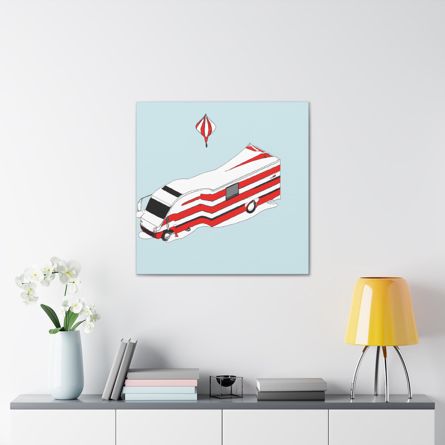 Aerial Observation - Minimalism - Canvas