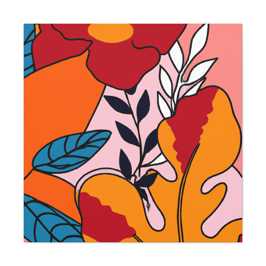 Blossomishes - Floral - Canvas