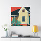 "Dawning Orbit - Midcentury" - Canvas