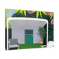 Vivid Vista - Midcentury - Canvas