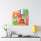 Taj Mahal - Destination India - Canvas