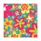 "The Garden of Blossom-filled Splendour" - Floral Canvas