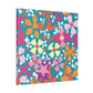 Roselle - Floral - Canvas