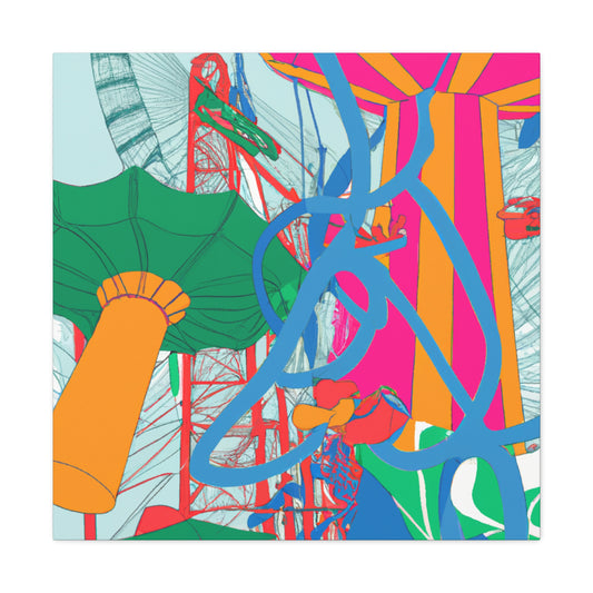 Fantascape - Amusement - Canvas