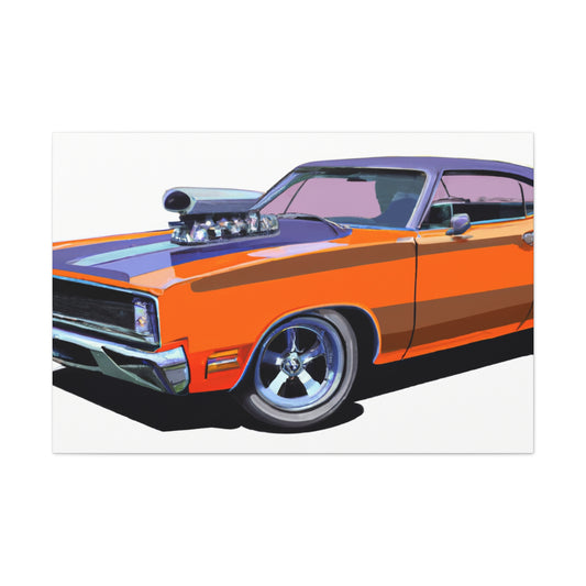 Rocket Racer - Automobile - Canvas