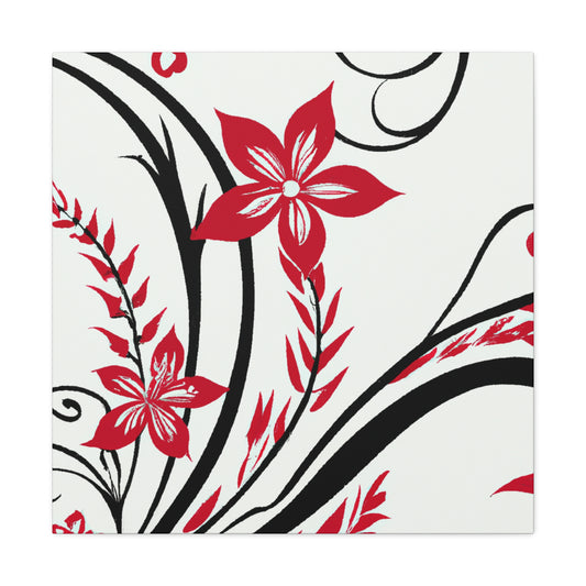 Blissful buds - Floral - Canvas