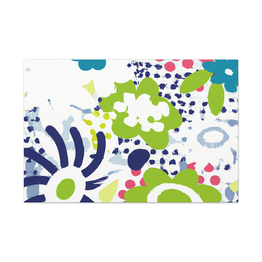 Flower Power Palooza: Floral Canvas