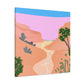 Flaming Dunes - Landscape - Canvas