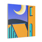 "Unwind Reflection - Midcentury" - Canvas