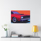 Retro Rocket - Automobile - Canvas