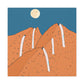 Augustine Spring - Vintage Contemporary Desert Canvas
