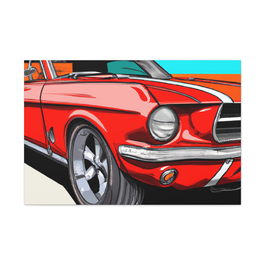 Vintage Phanton - Automobile - Canvas