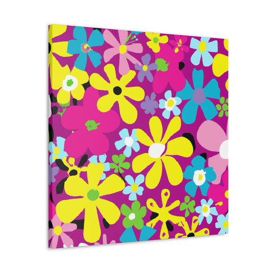 Vivacity - Floral - Canvas