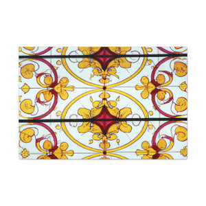 Cheery Citrus Splash - Glass Canvas